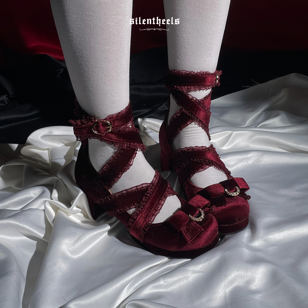Blood Ballet Heels