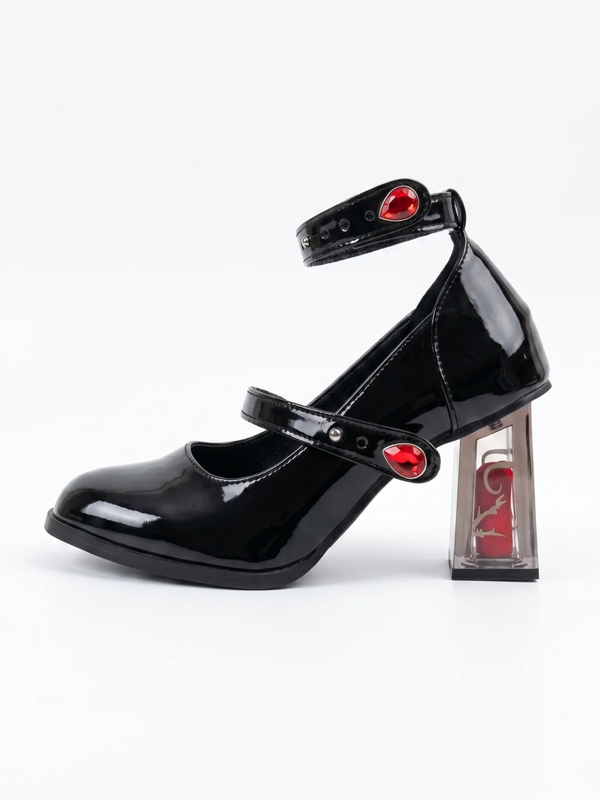 Crimson Rose Heels