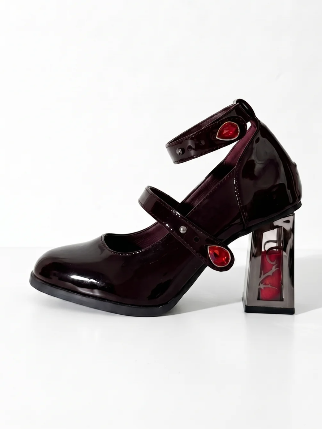 Crimson Rose Heels