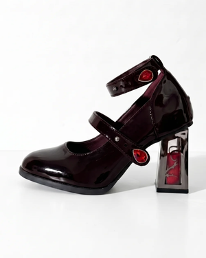 Crimson Rose Heels