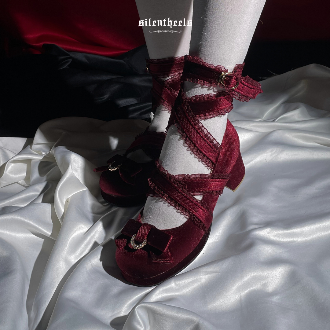 Blood Ballet Heels