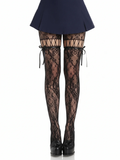 Velvet Lace Tights