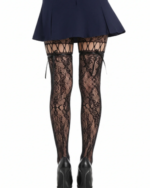 Velvet Lace Tights
