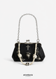 Bone Rosary Pouch Bag