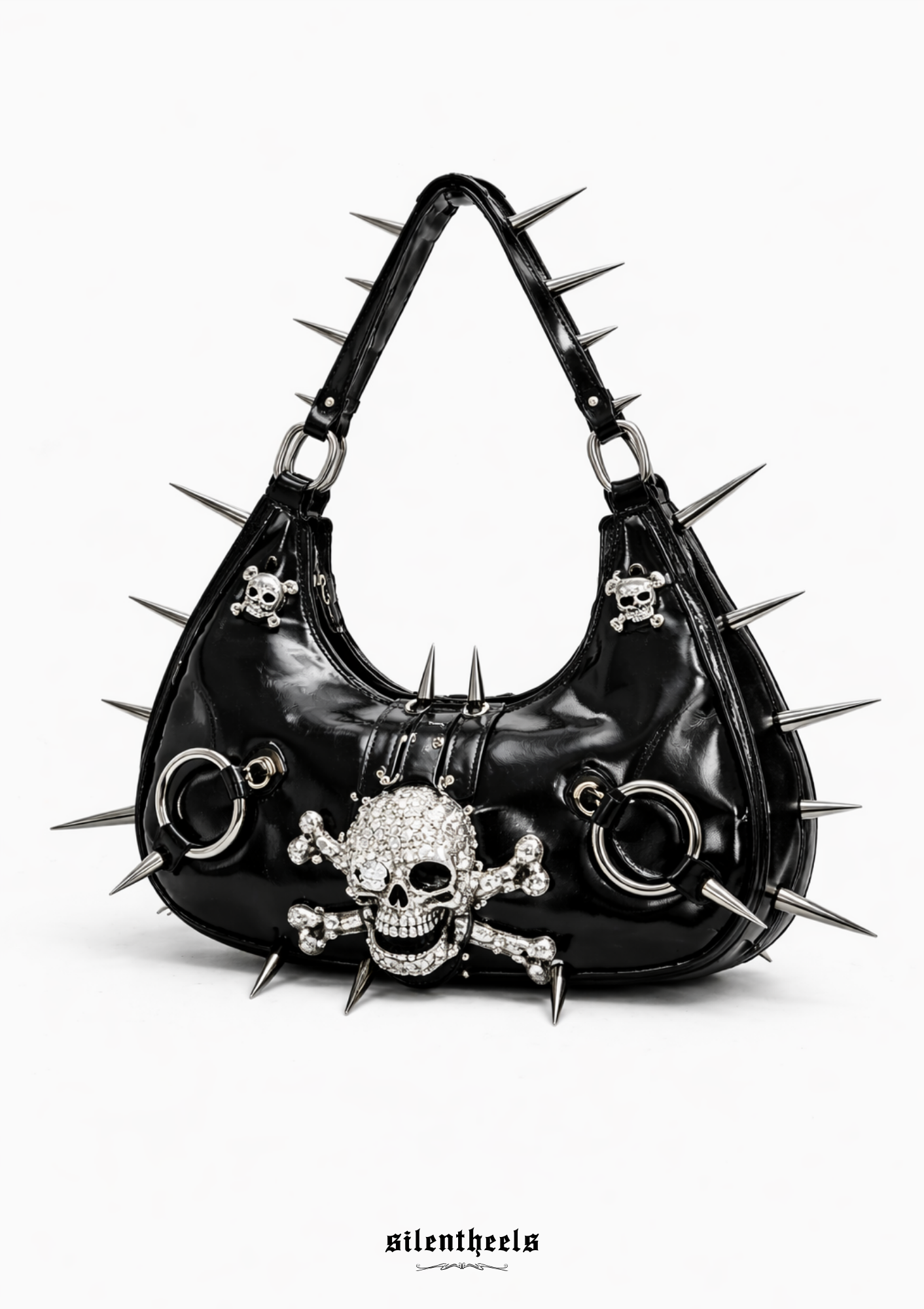 Skull Spiked Bag