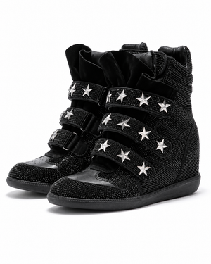Star Wedge Boots
