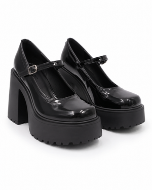 High Heel Mary Janes