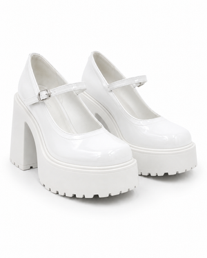 High Heel Mary Janes
