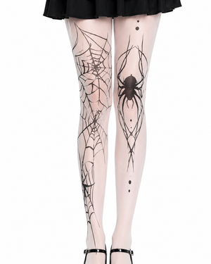 Spider Veil Tights