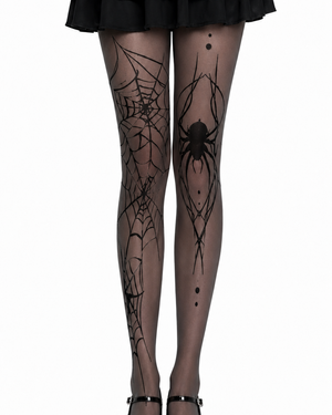 Spider Veil Tights