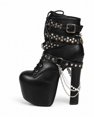 Spike Strap Heels
