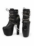 Spike Strap Heels