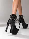 Spike Strap Heels